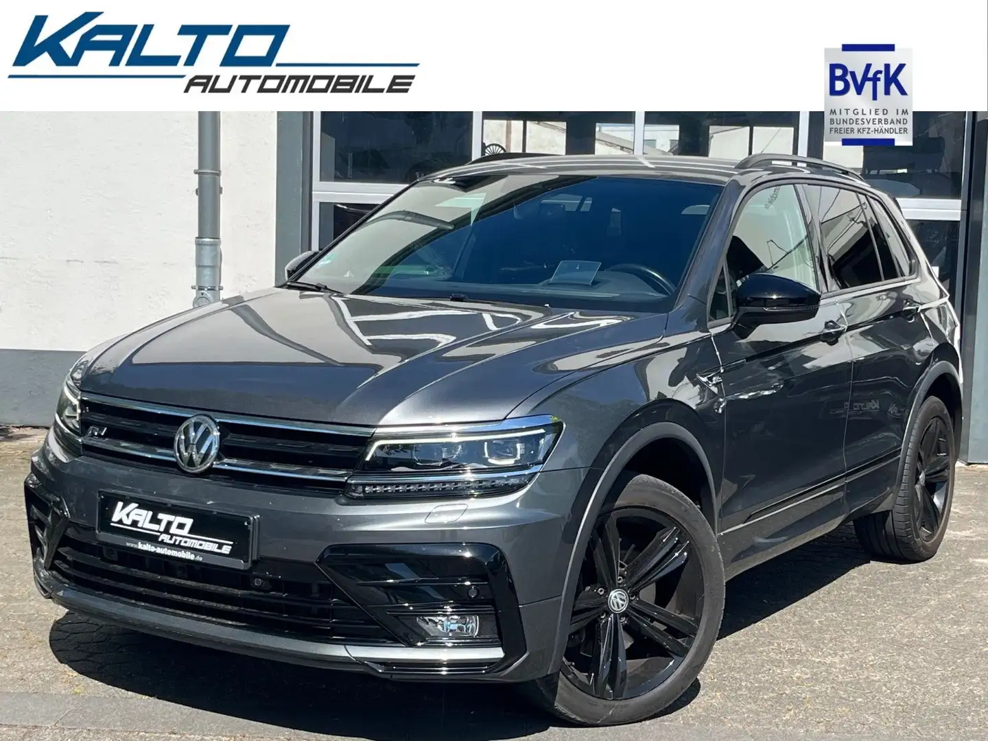 Volkswagen Tiguan 2.0 TDI R-Line Virtual,Navi,ACC,AHK,360° Gris - 1