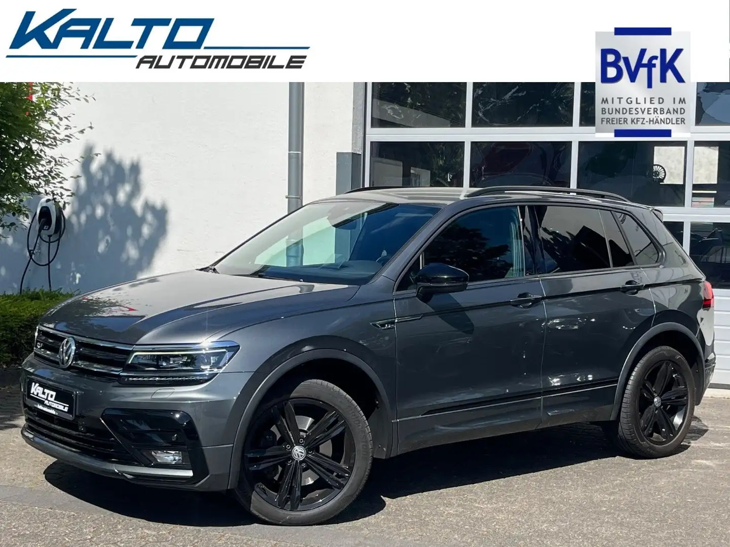 Volkswagen Tiguan 2.0 TDI R-Line Virtual,Navi,ACC,AHK,360° Gris - 2