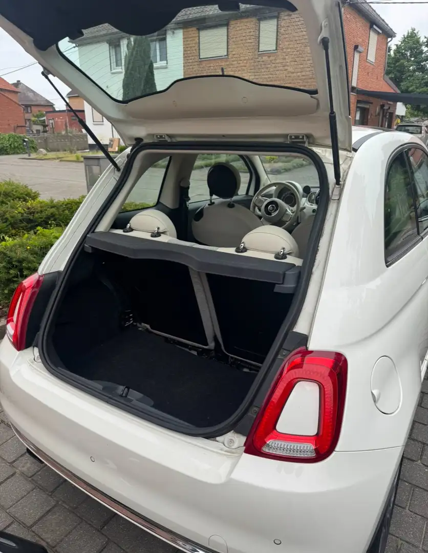 Fiat 500 500 1.2 8V Lounge Blanc - 2