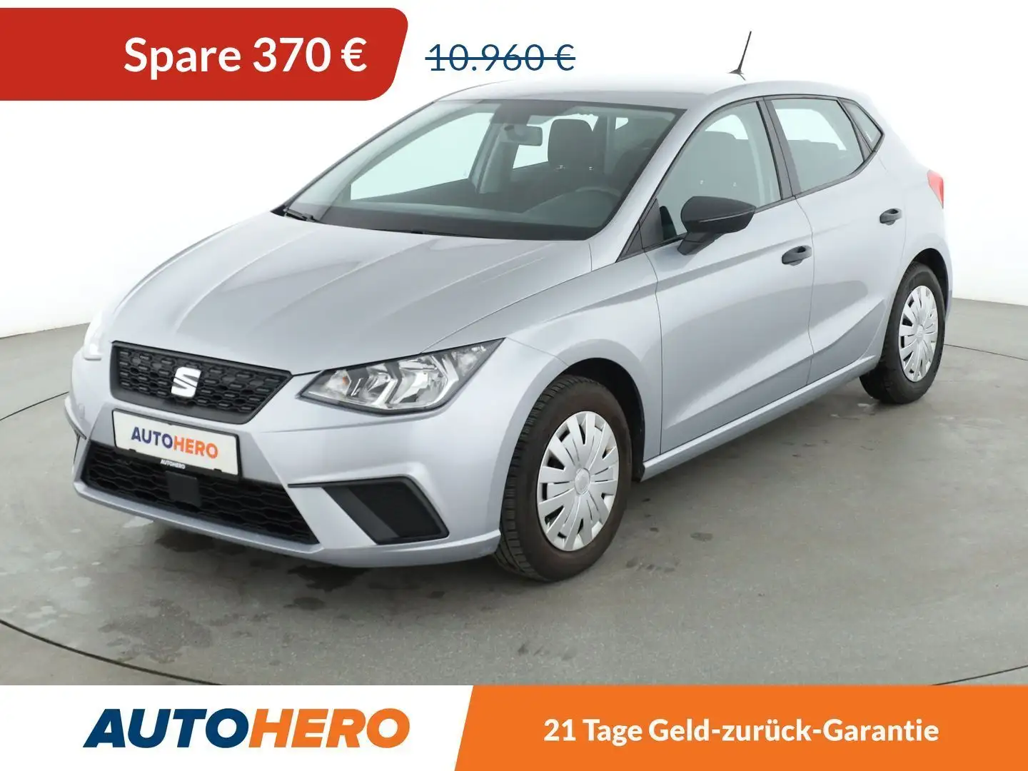 SEAT Ibiza 1.0 Reference*NAVI*PDC*SHZ*KLIMA* Grau - 1