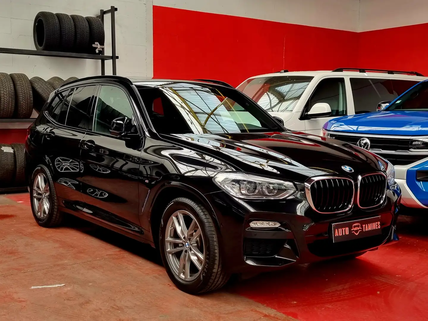 BMW X3 2.0 dA sDrive18 / Pack M / Toit Pano / Full Option Negro - 1