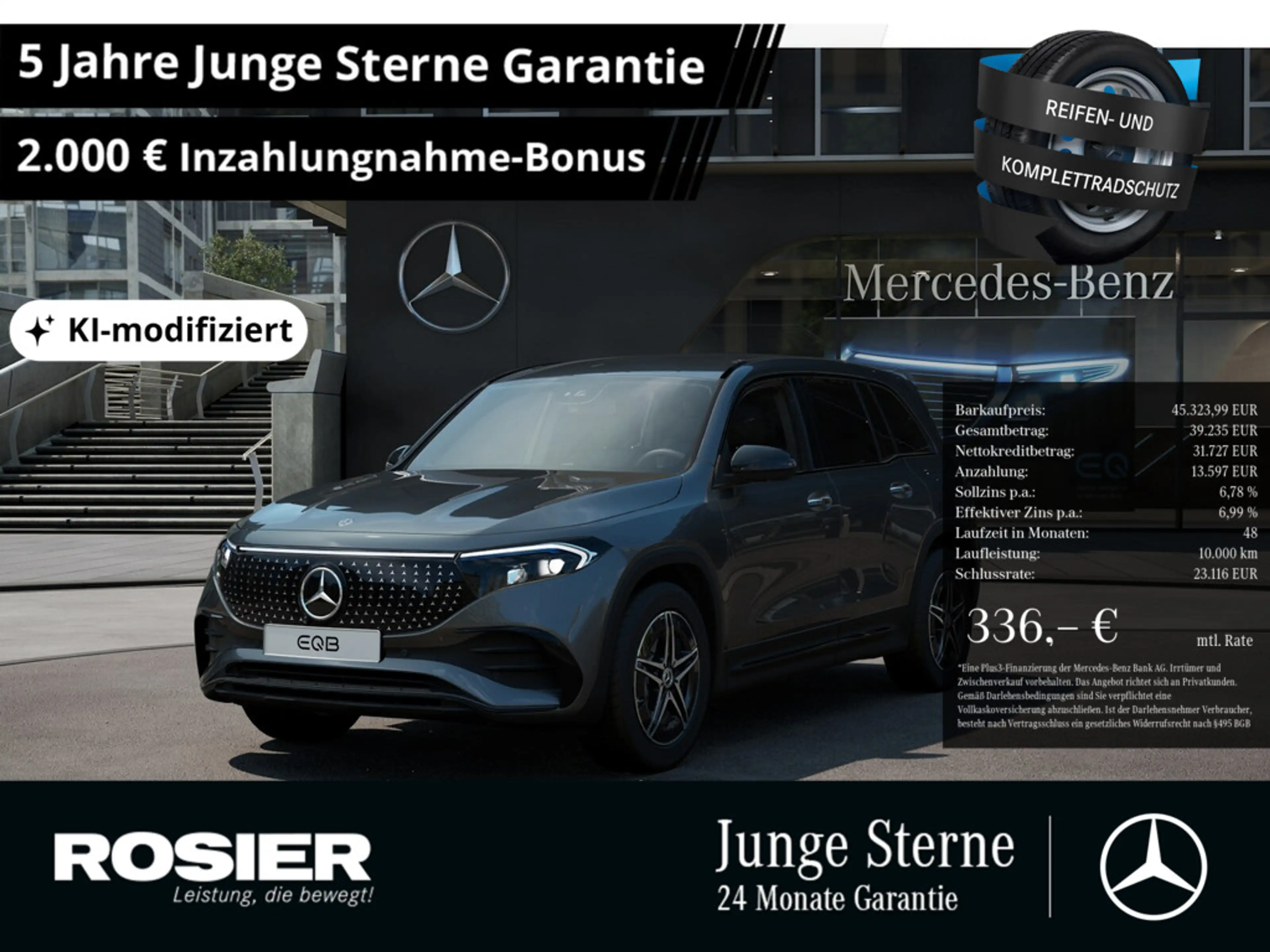 Mercedes-Benz EQB 300 4M AMG Sport Advanced+ NIGHT AHK ACC
