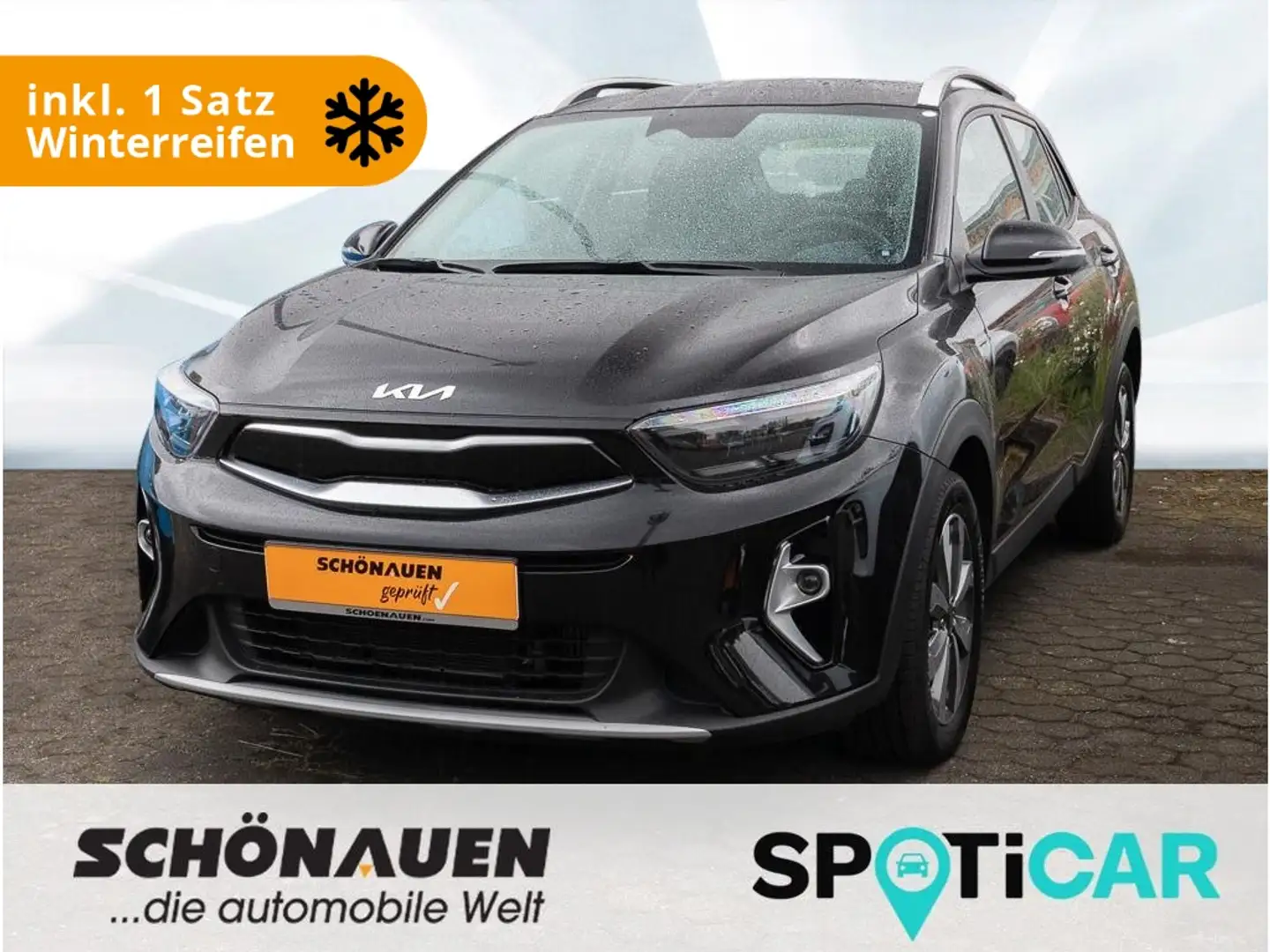 Kia Stonic 1.0T 100 DCT VISION +S/LHZ+CARPLAY+NAV+BT+ Negro - 1
