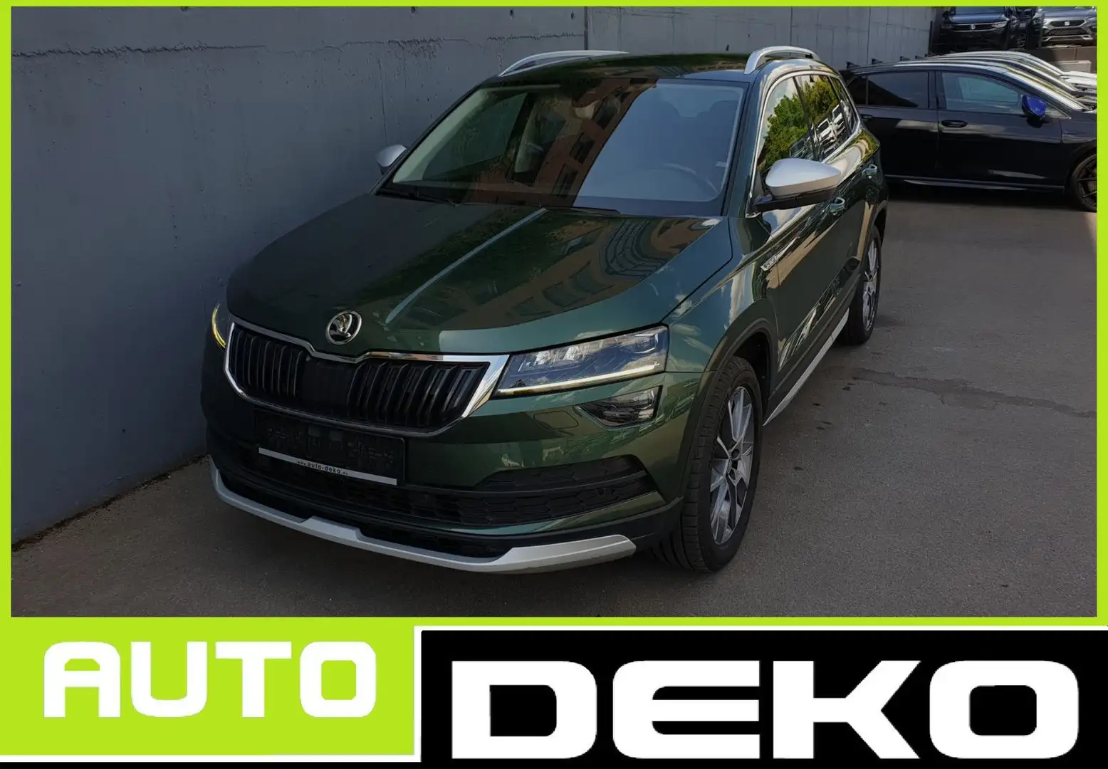Skoda Karoq 2.0 TDI DSG 4x4 SCOUT Virtual/ACC/Kamera Grün - 1