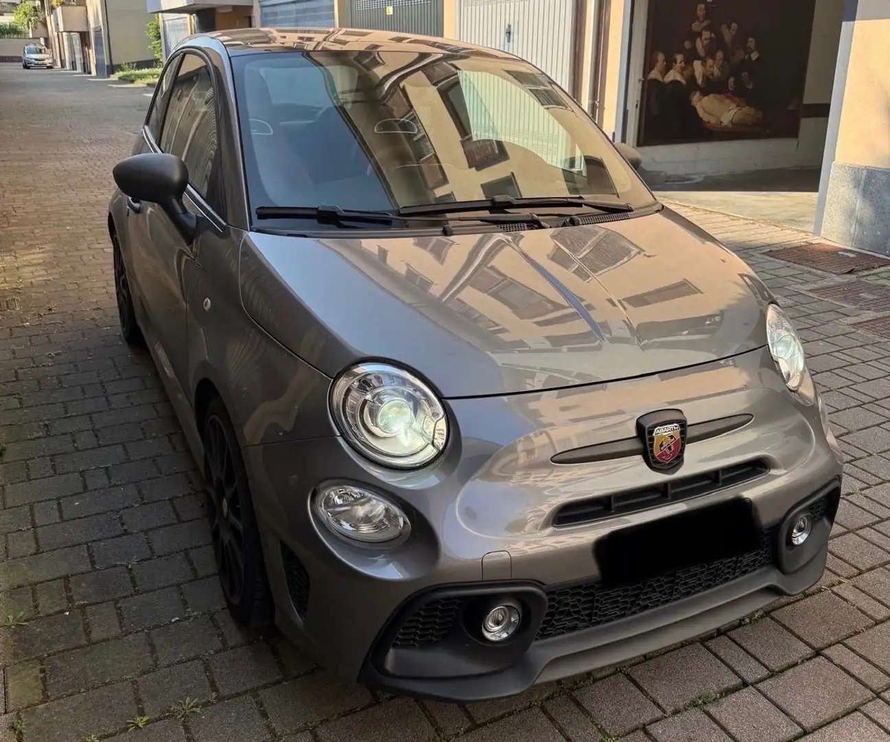 Abarth 595 595 1.4 t-jet Competizione 180cv auto Szary - 1