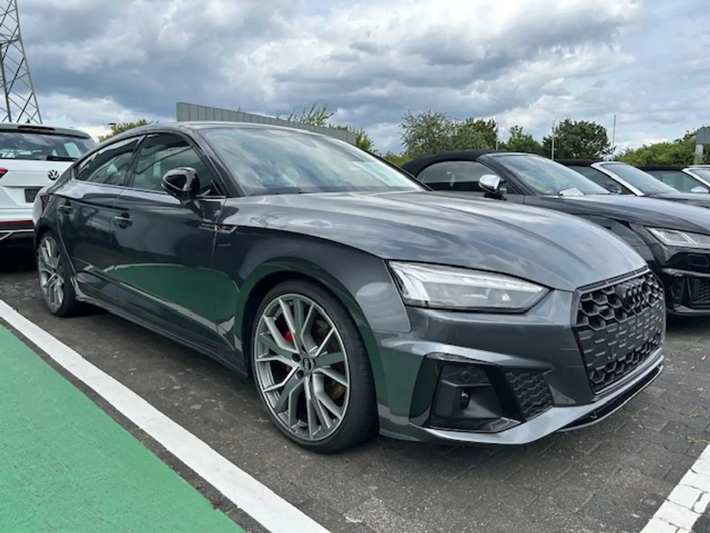 Audi A5 Sportback 40 TDI "S line", NP: 76.000 € Gris - 2