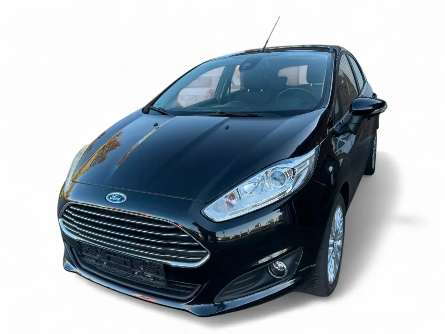Ford Fiesta Titanium *Zahnriemen Neu*Bluetooth*Service Neu* Schwarz - 1