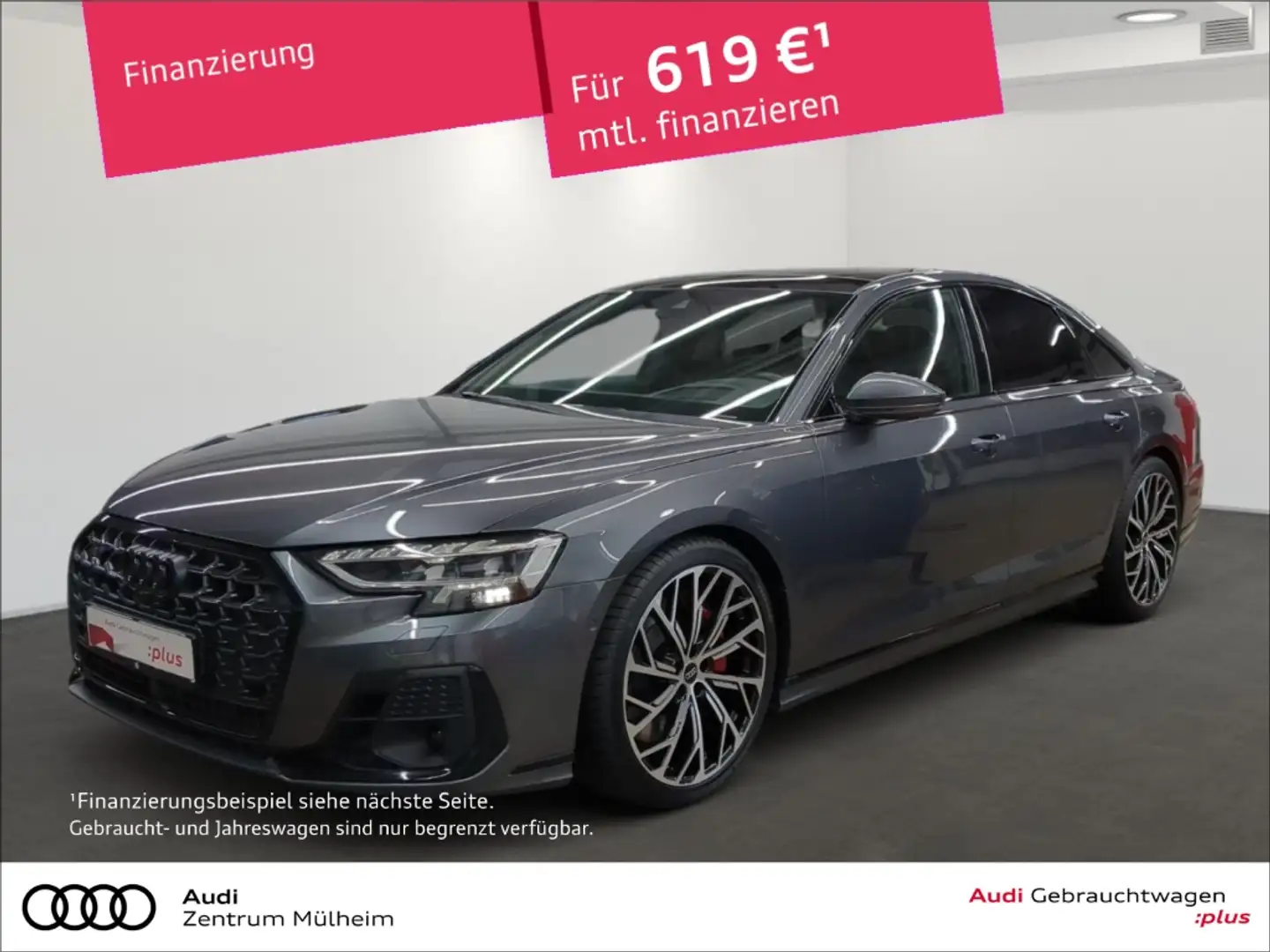 Audi S8 4.0 TFSI quattro Navi Pano virtual Standheizung Grau - 1
