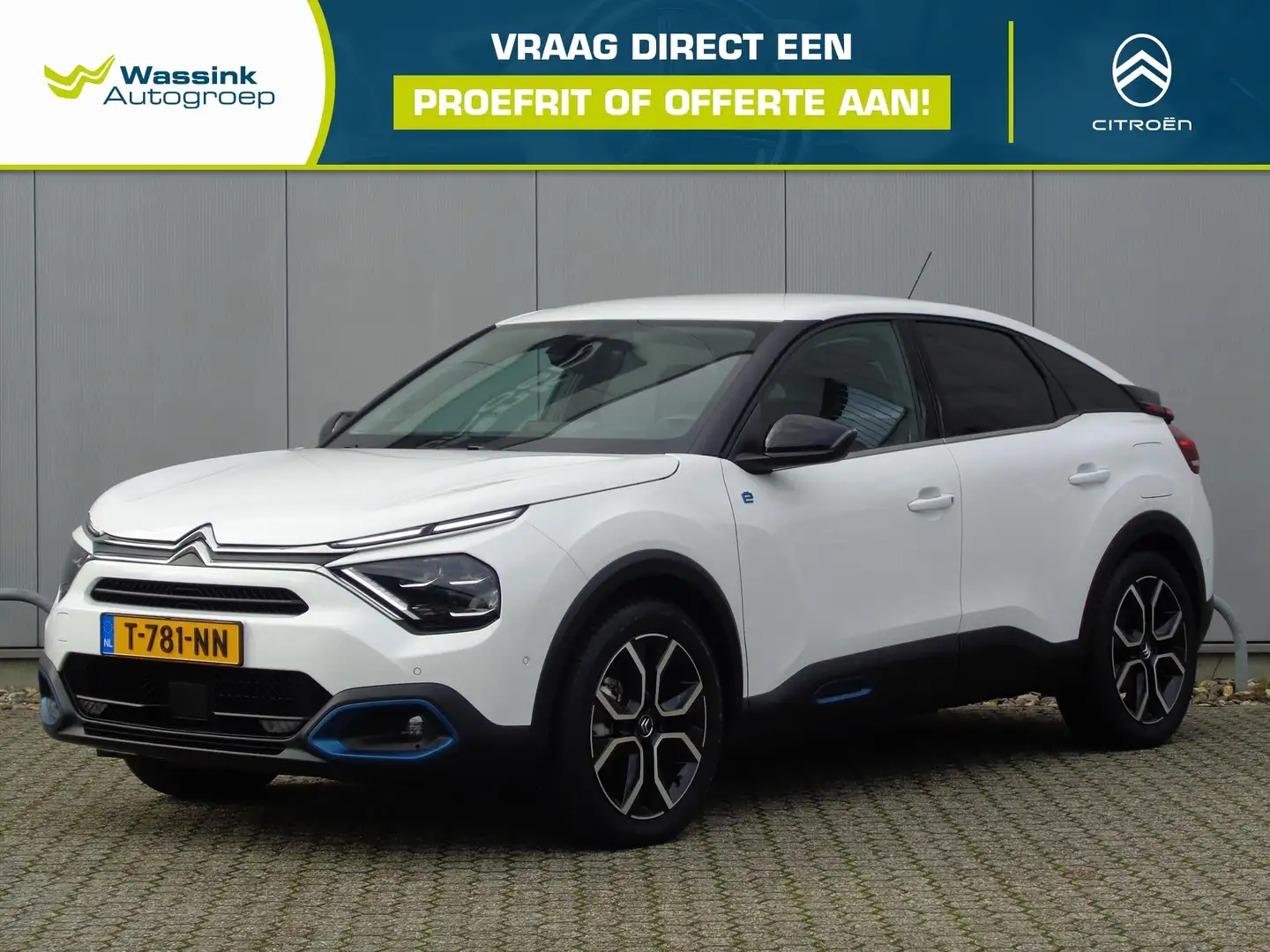 Citroen E-C4 Electric 50kWh 136pk Shine | Navigatie | Stoel en Stuurverw Blanc - 1