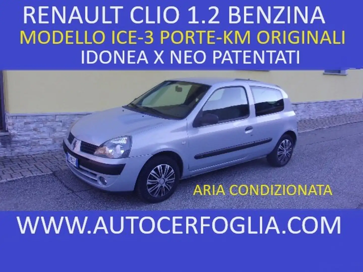 Renault Clio 3p 1.2 Ice-IDONEA X NEO PATENTATI!! Gris - 1