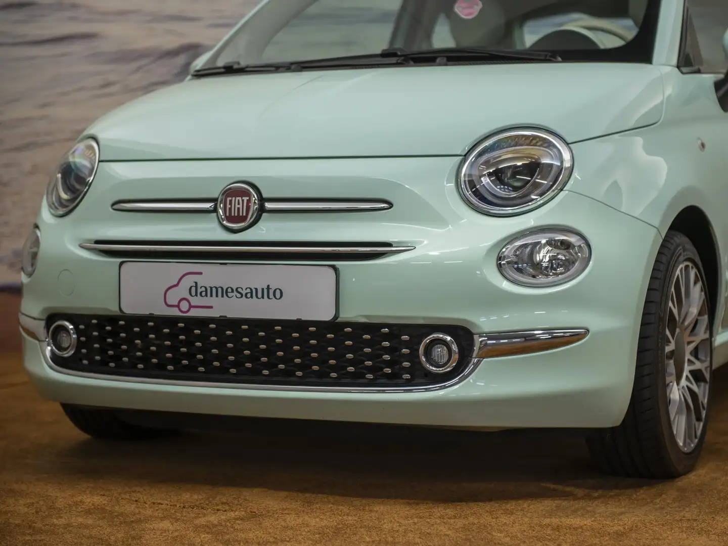 Fiat 500 0.9 Collezione, Mintgroen, Panodak, Navigatie, NAP Groen - 2