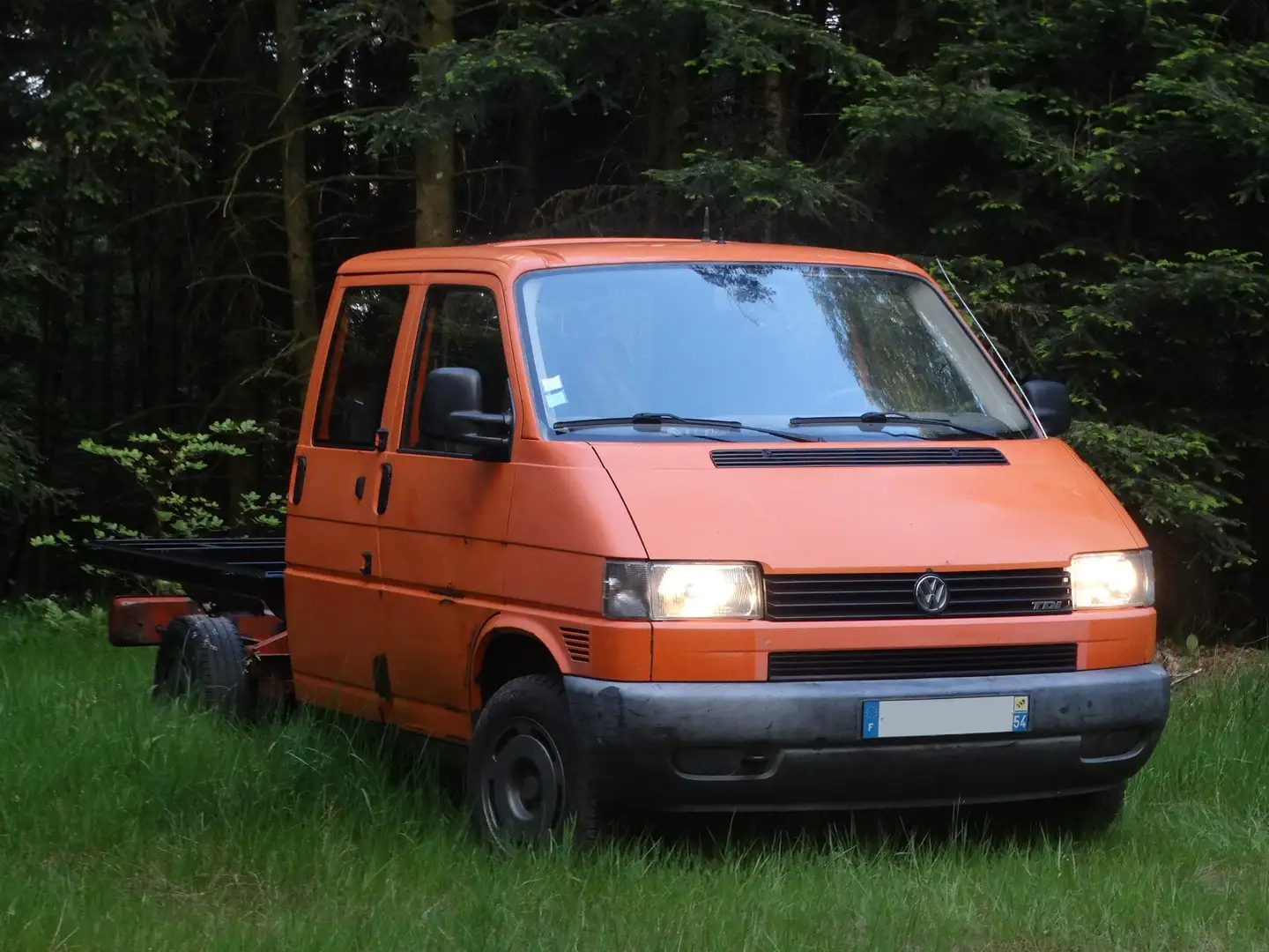 Volkswagen T4 Combi TDI 102 Pomarańczowy - 2