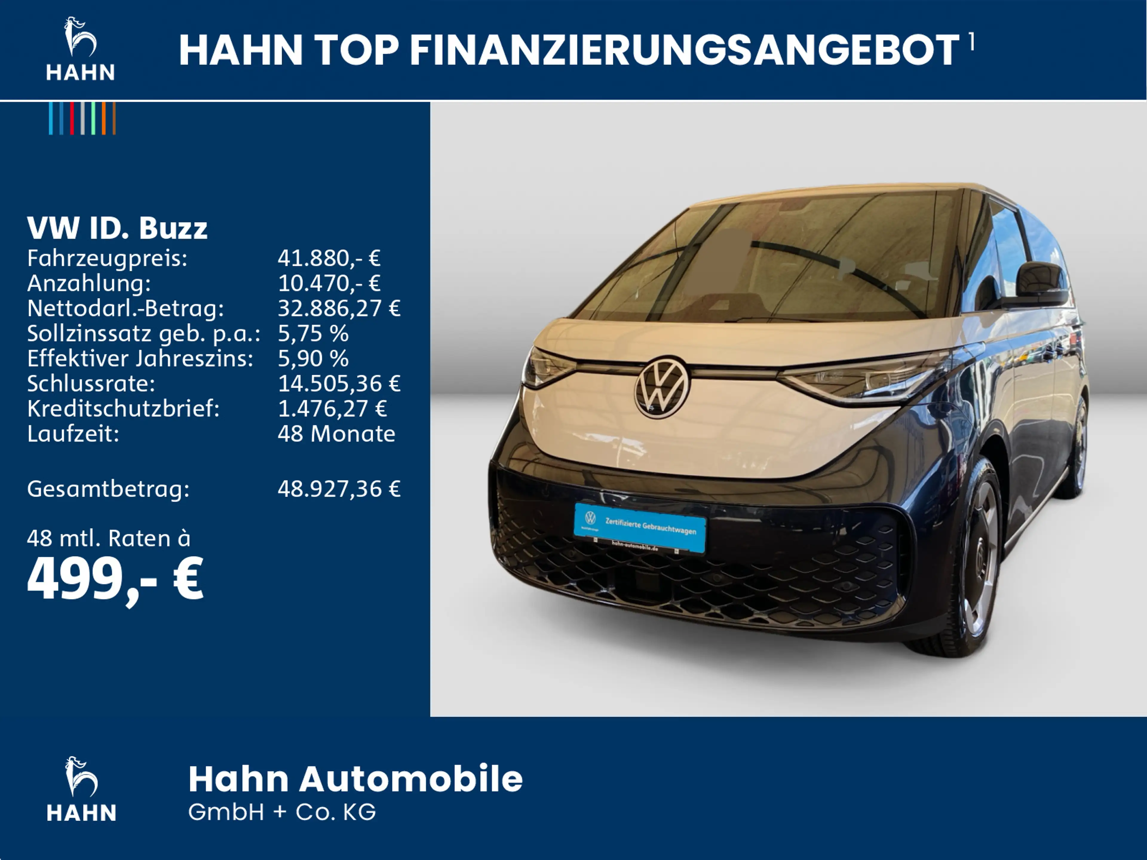 Volkswagen ID. Buzz ID.Buzz Pro KR 150KW 2-FARBIG EASY OPEN — photo 2