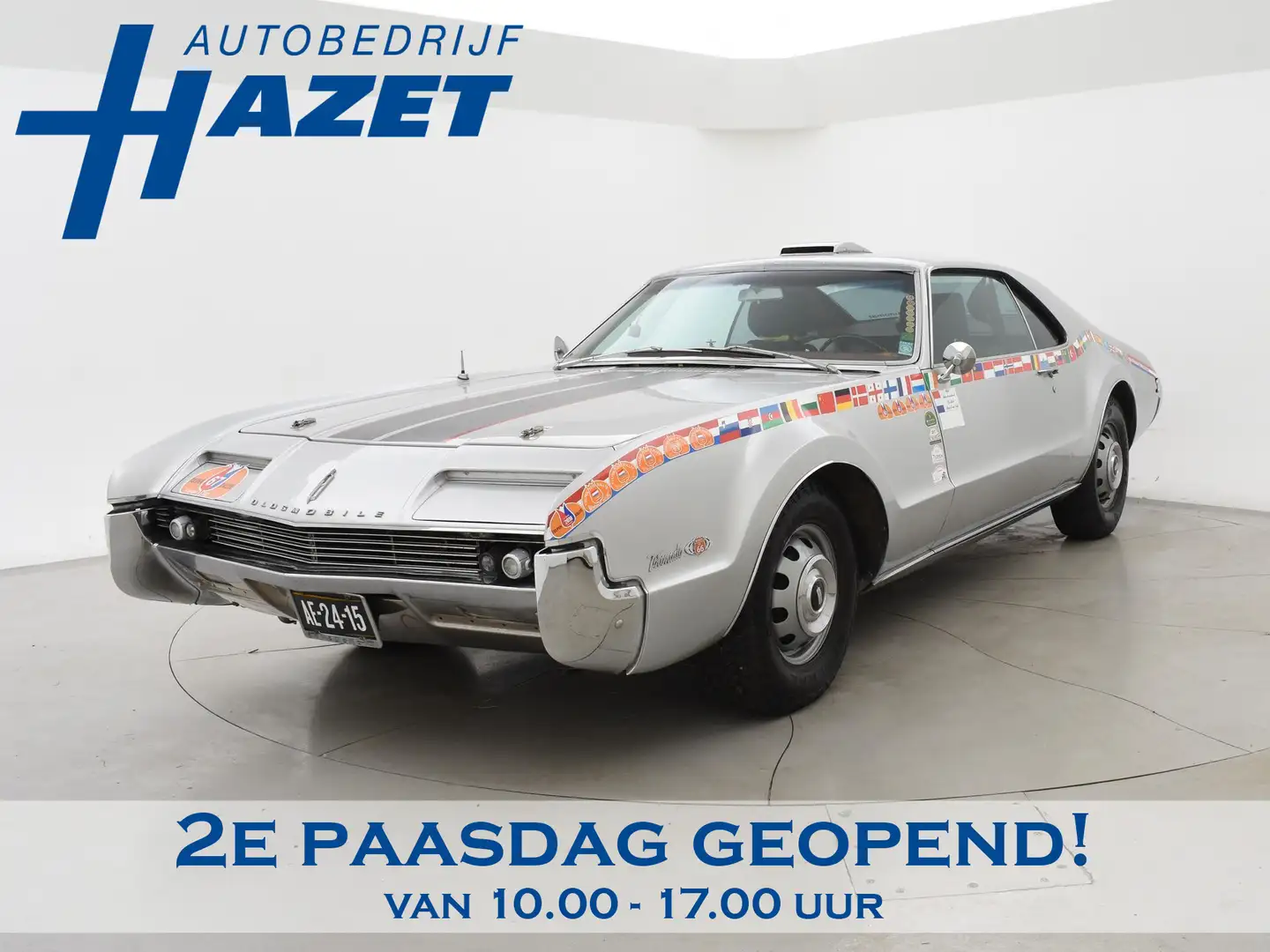 Oldsmobile Toronado 7.4 V8 370 PK RALLY KLAAR | OPBRENGST GOED DOEL | Gris - 1