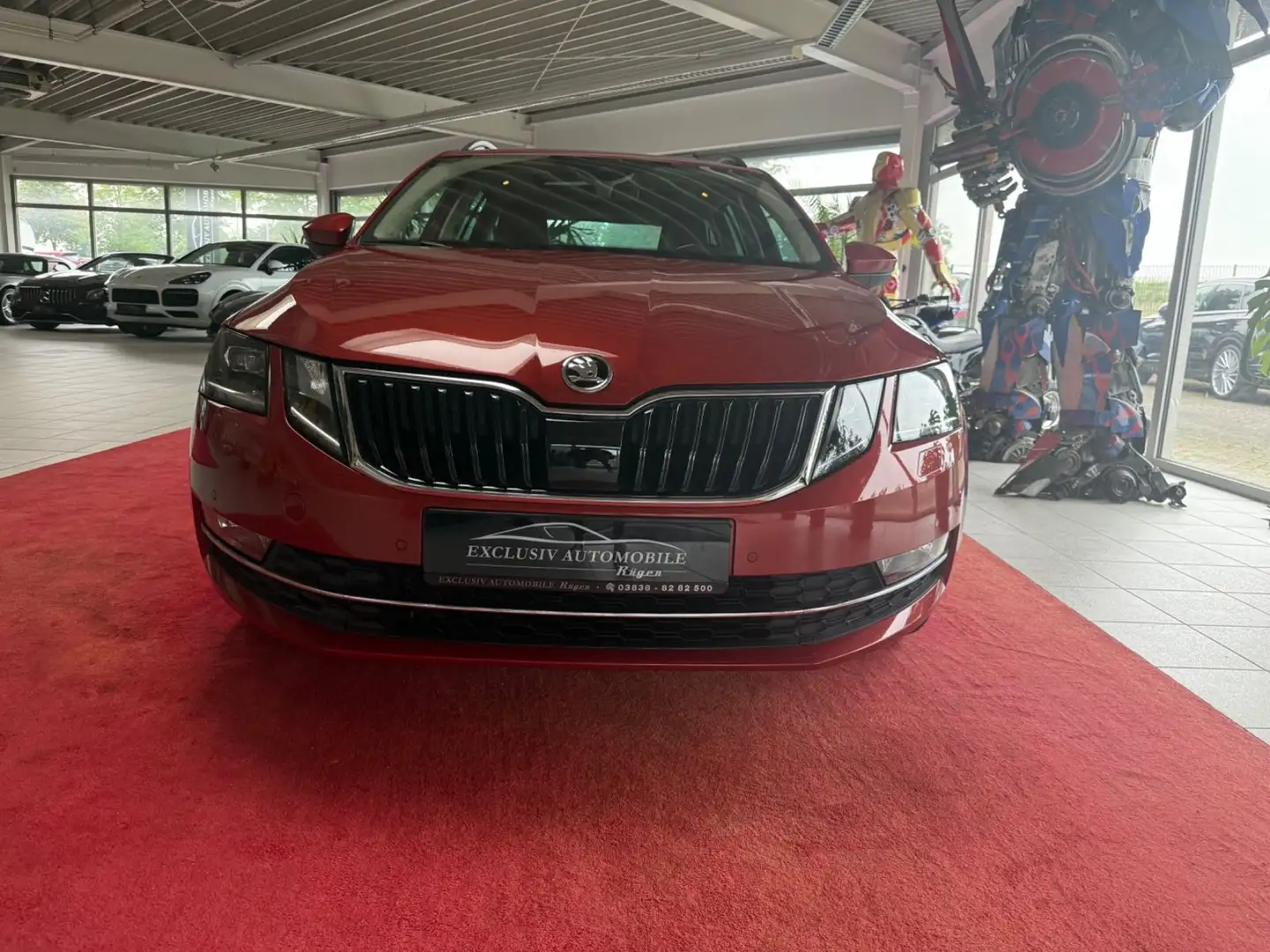 Skoda Octavia Combi L&K 4x4 Vollausstattung FESTPREIS Rojo - 2