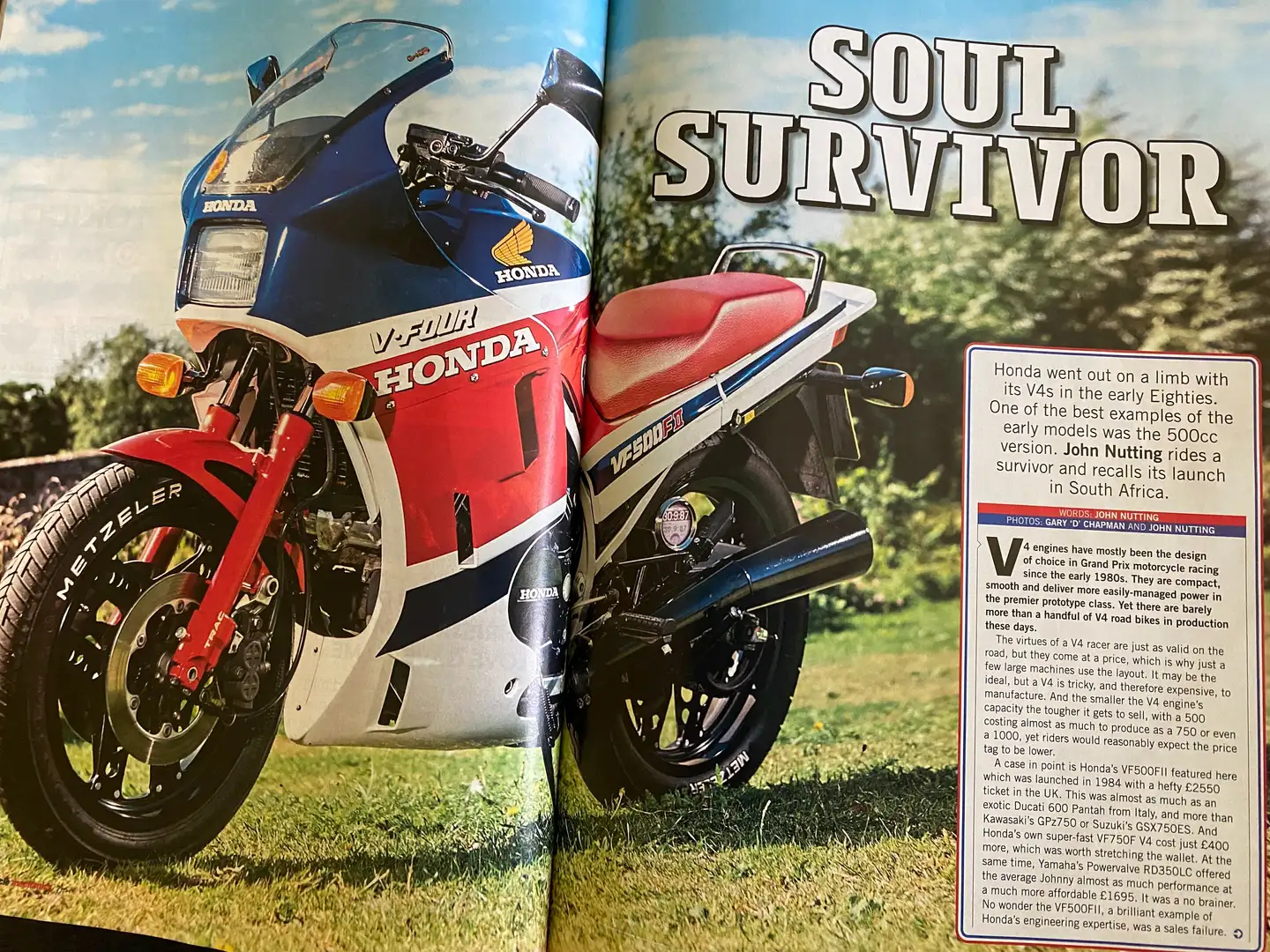 Honda VF 500 Supersport crvena - 2