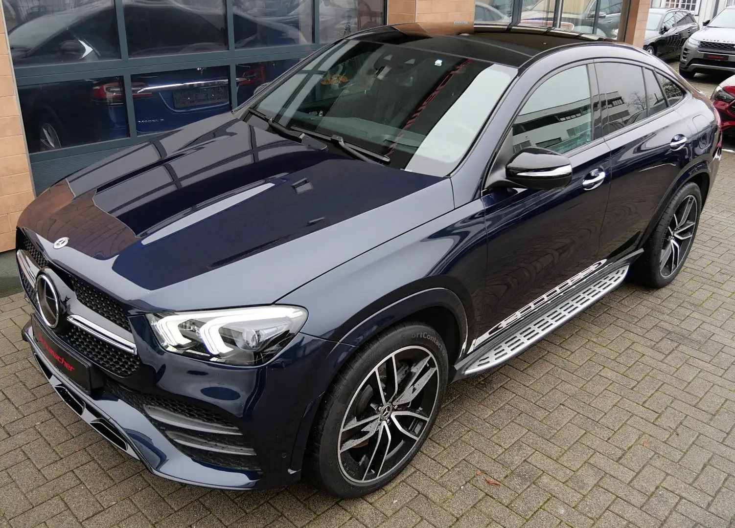 Mercedes-Benz GLE 350 de 4M.AMG,Airm.ACC,360,HUD,Belüf.Pan.Burm Blau - 2