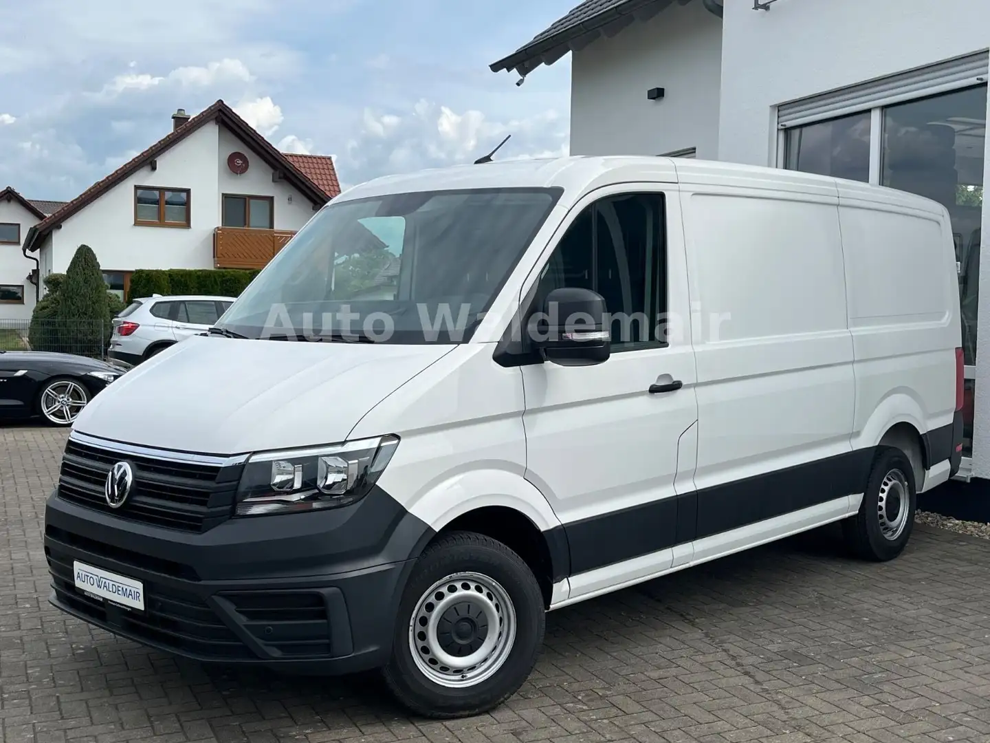 Volkswagen Crafter Kasten 35 mittellang Klima 1. Hand DAB Blanco - 1