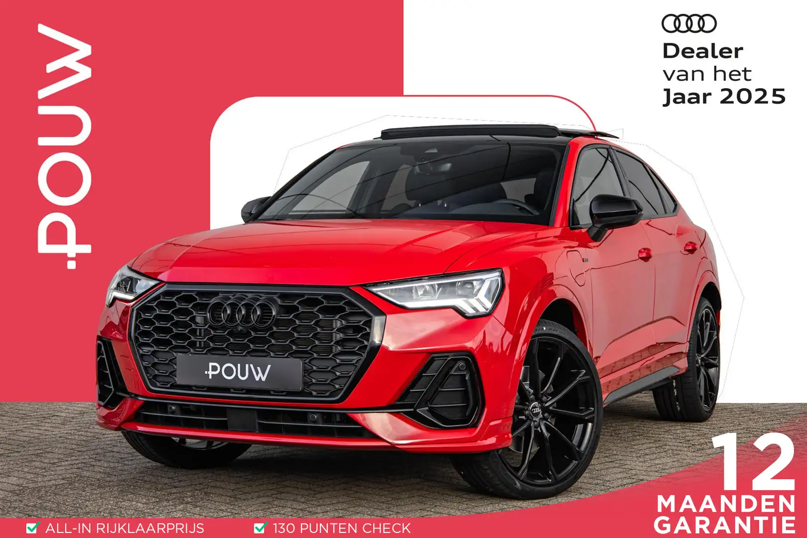 Audi Q3 Sportback 45 TFSIe 245pk S Edition | 21" LMV | 360 Rouge - 1