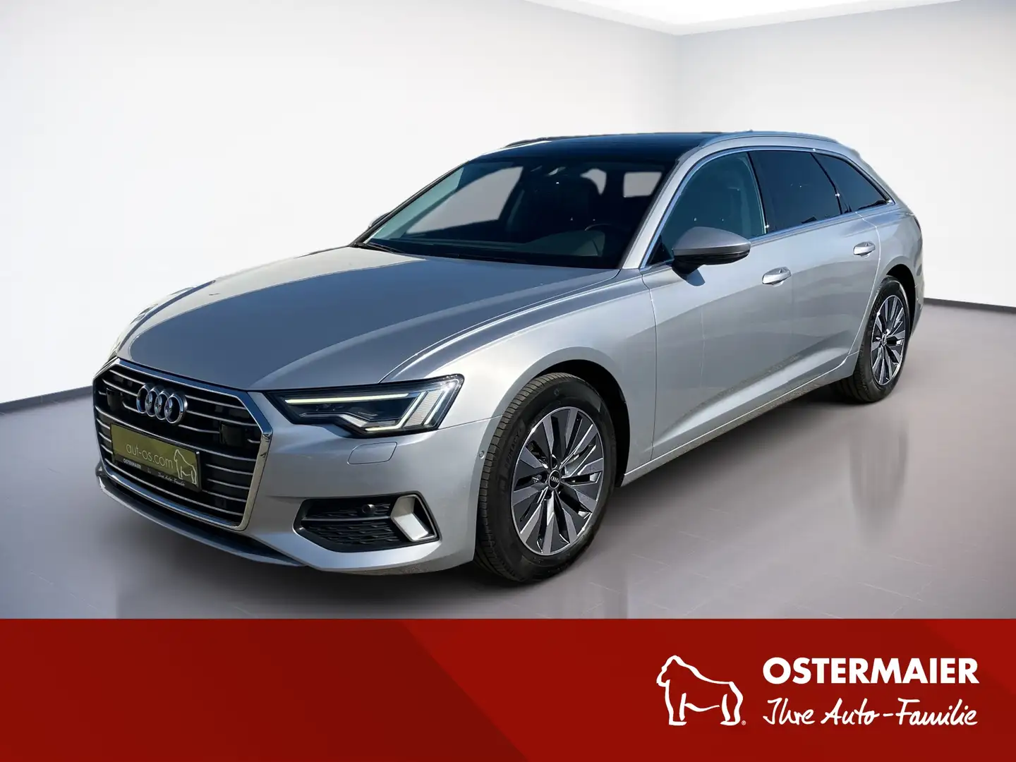Audi A6 Avant SPORT 35TDI 163PS.STRONIC.MATRIX.NAVI.PANO.A Silber - 1