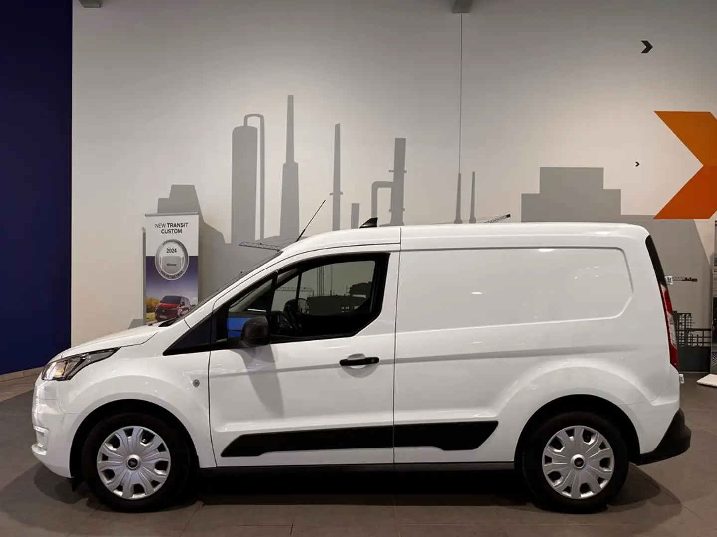 Ford Transit Connect L1 - 1.0 Ecoboost 100pk - € 15.490,00 Excl. BTW Blanc - 2