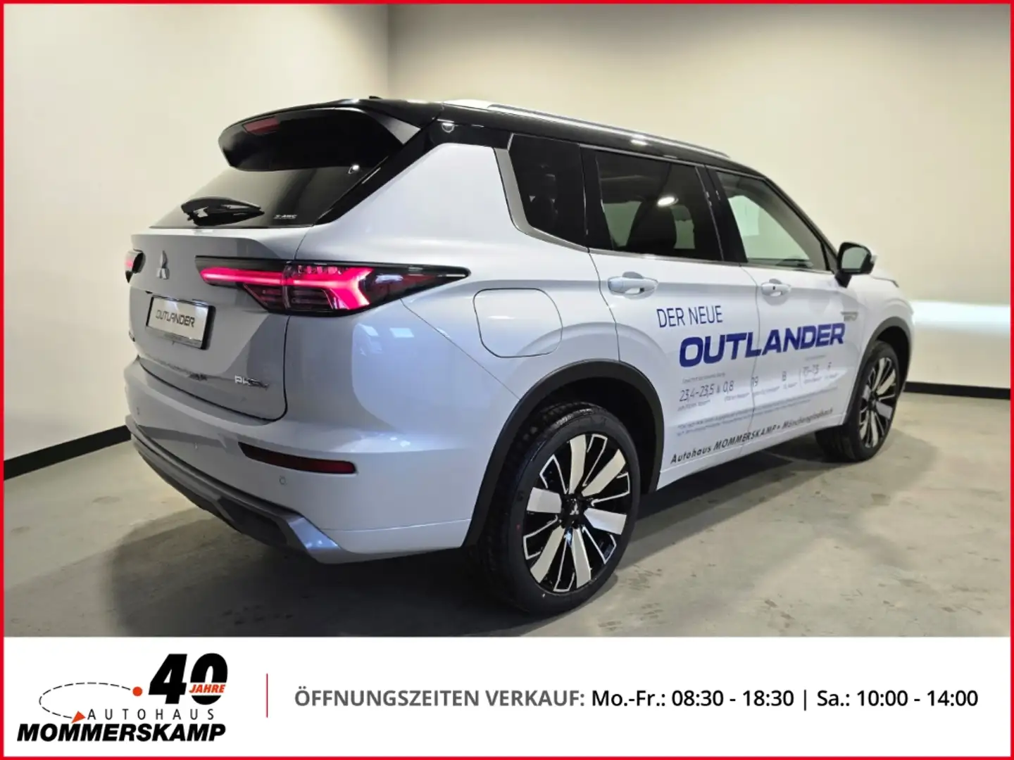 Mitsubishi Outlander 2,4 TOP+4WD Sitzhzg v&h+E-Sitze+Klimasitze+PANO+Di Weiß - 2