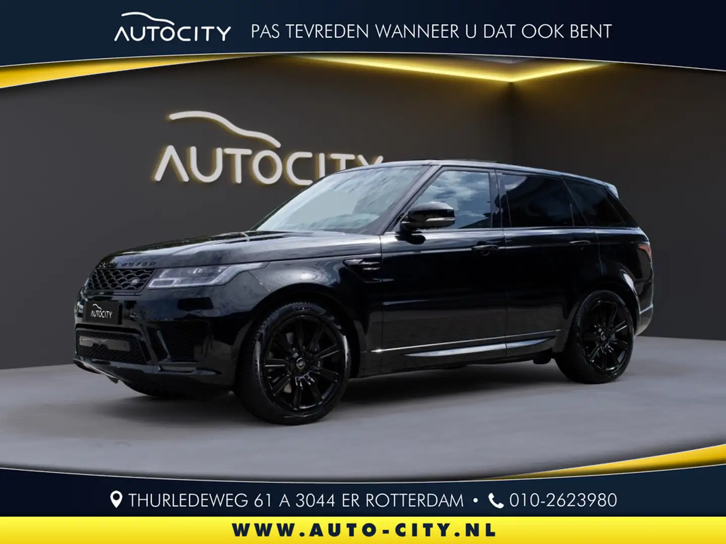 Land Rover Range Rover Sport P400e HSE Dynamic Black Pack l Pano l 360 l HUD l Noir - 1