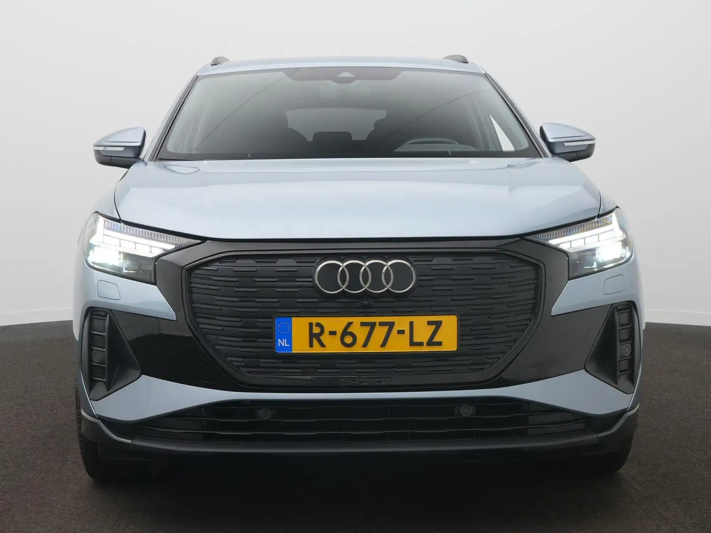 Audi Q4 e-tron 45 quattro Advanced edition 77 kWh | Elek. Trekhaa Blauw - 2