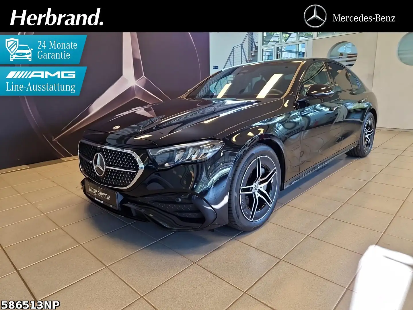 Mercedes-Benz E 220 d  AMG  Night Distronic Kamera Lenkradhzg Negro - 1
