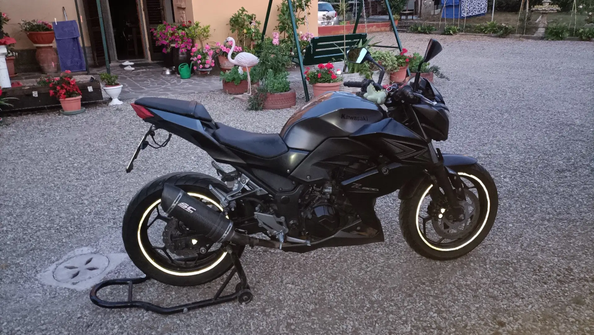Kawasaki Z 300 z300 abs Zwart - 2