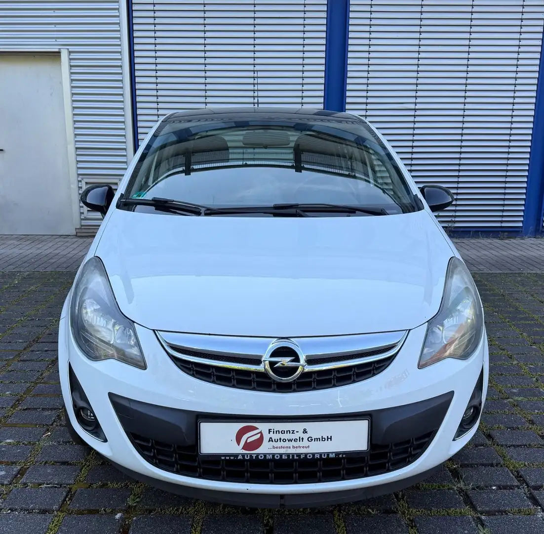 Opel Corsa D 1.4 Color Edition/Sondermodell/Klima Weiß - 2