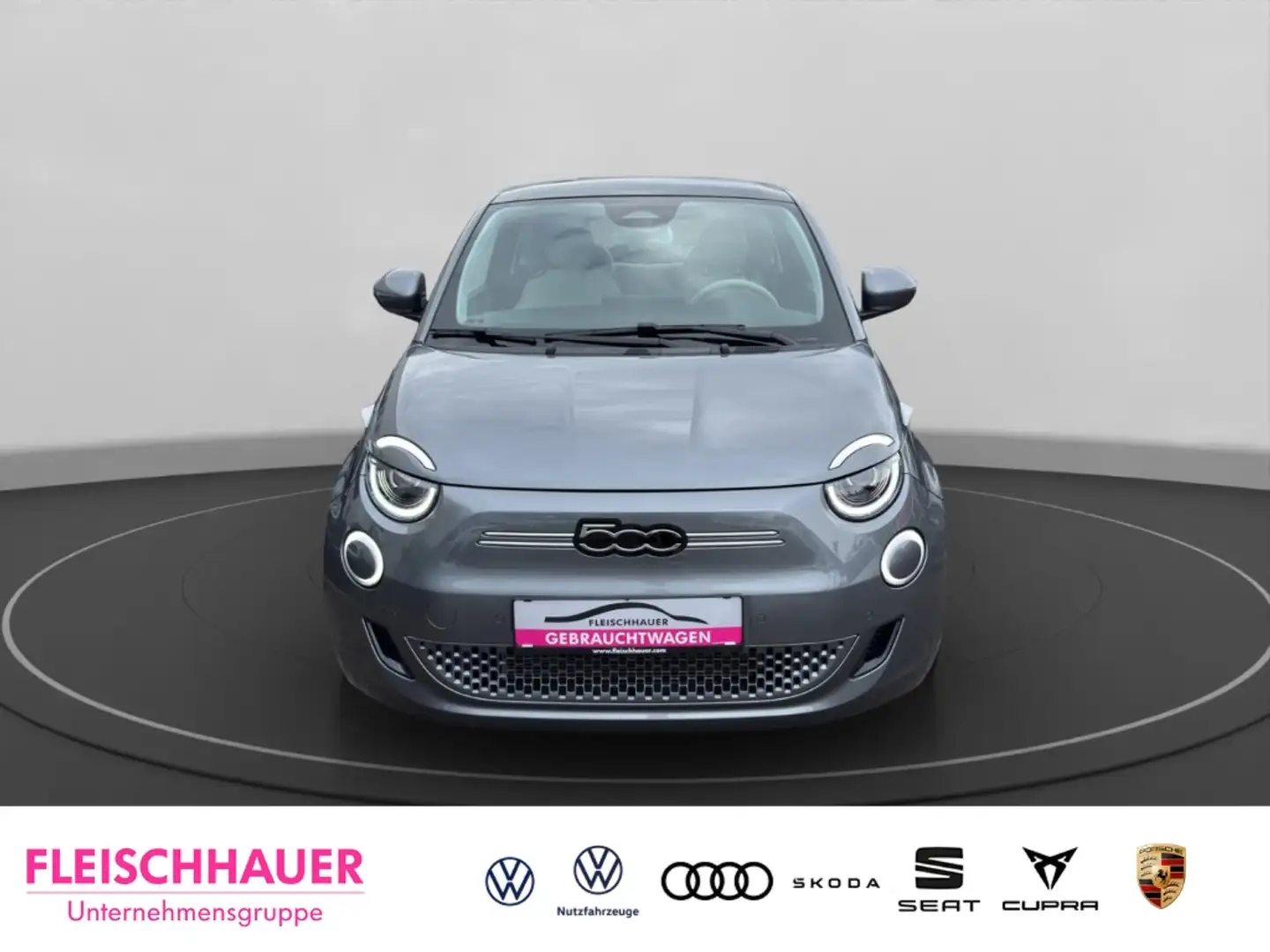 Fiat 500 e La Prima FA1 LED+CarPlay+Navi+DAB+Tempom. Gris - 2