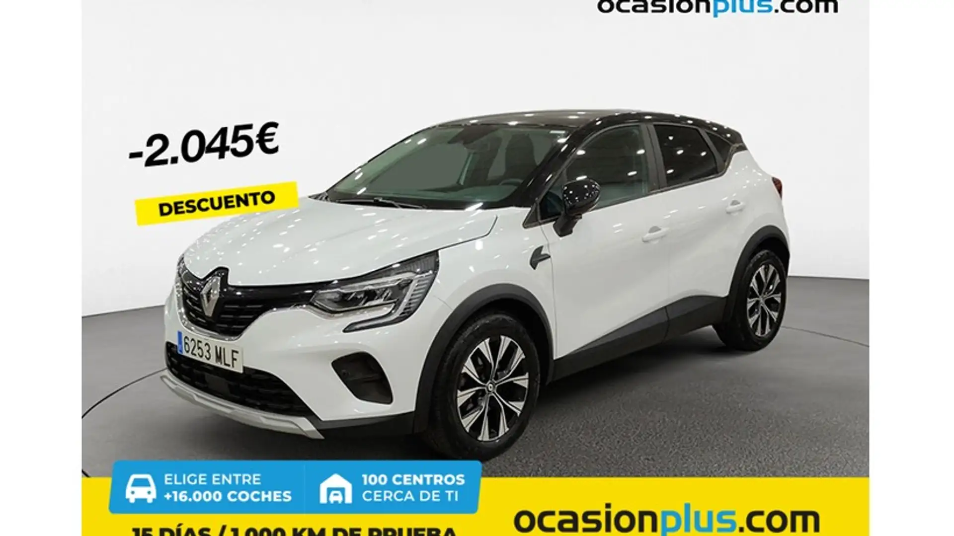 Renault Captur E-TECH Híbrido Evolution 105kW Blanco - 1
