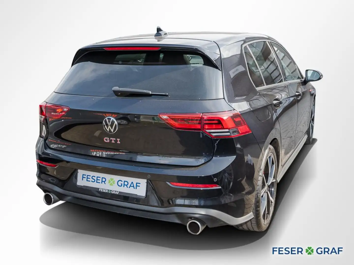 Volkswagen Golf GTI 2.0 TSI LED/SIDE ASSIST/AHK/NAVI/SHZ Schwarz - 2