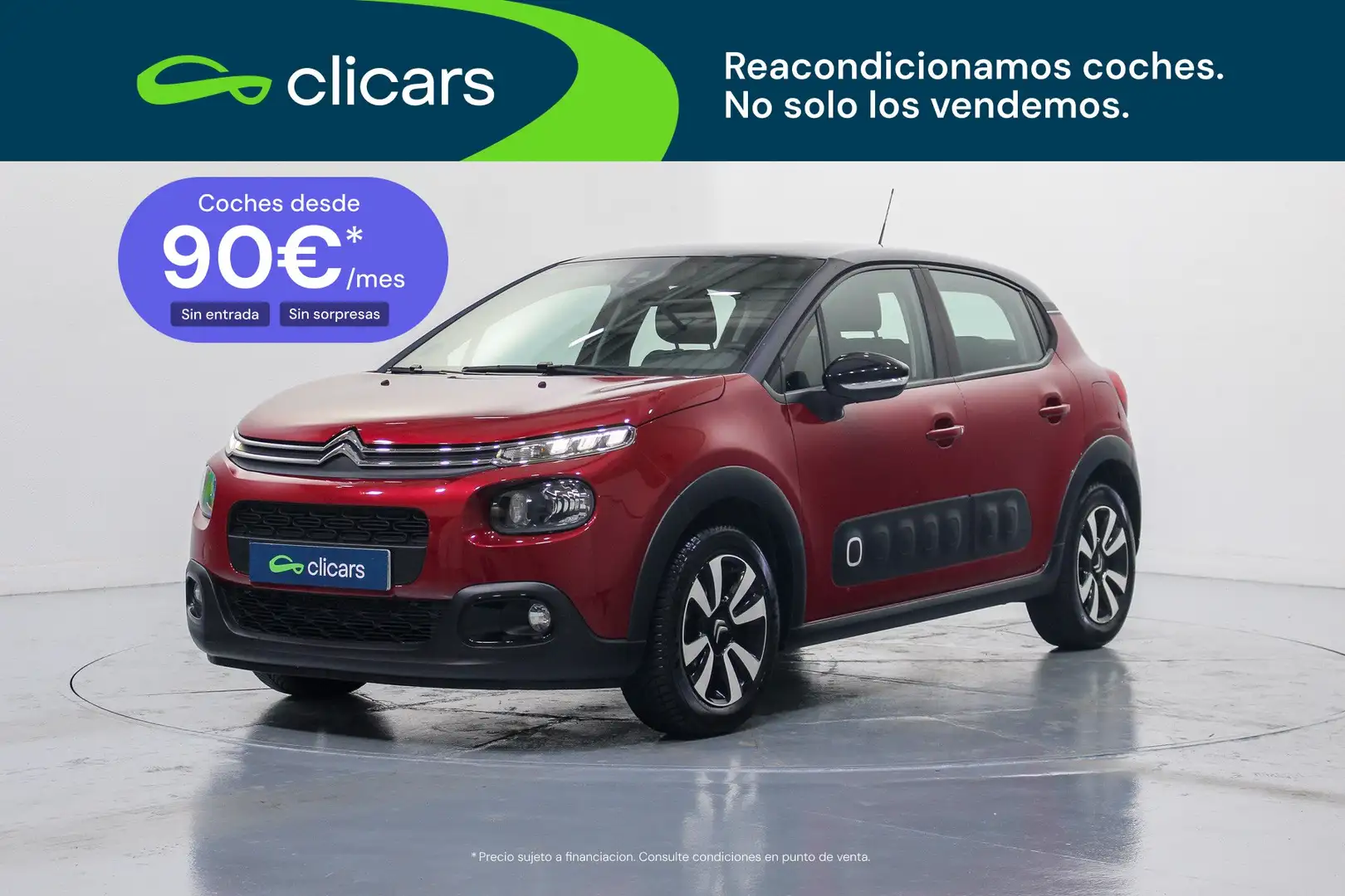 Citroen C3 1.2 PureTech S&S Feel 83 Rojo - 1