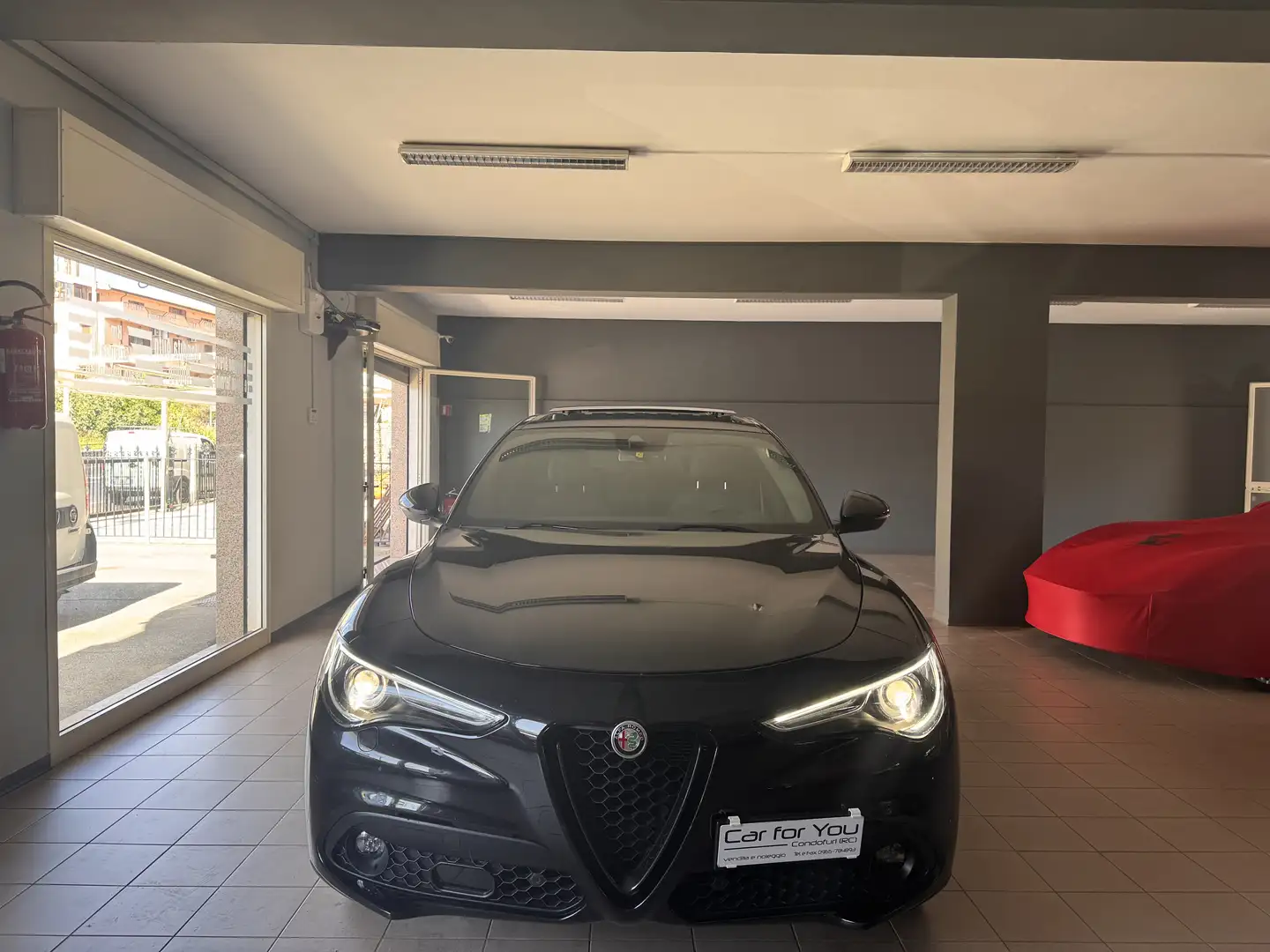 Alfa Romeo Stelvio 2.2 t Sprint Q4 190cv auto Noir - 1