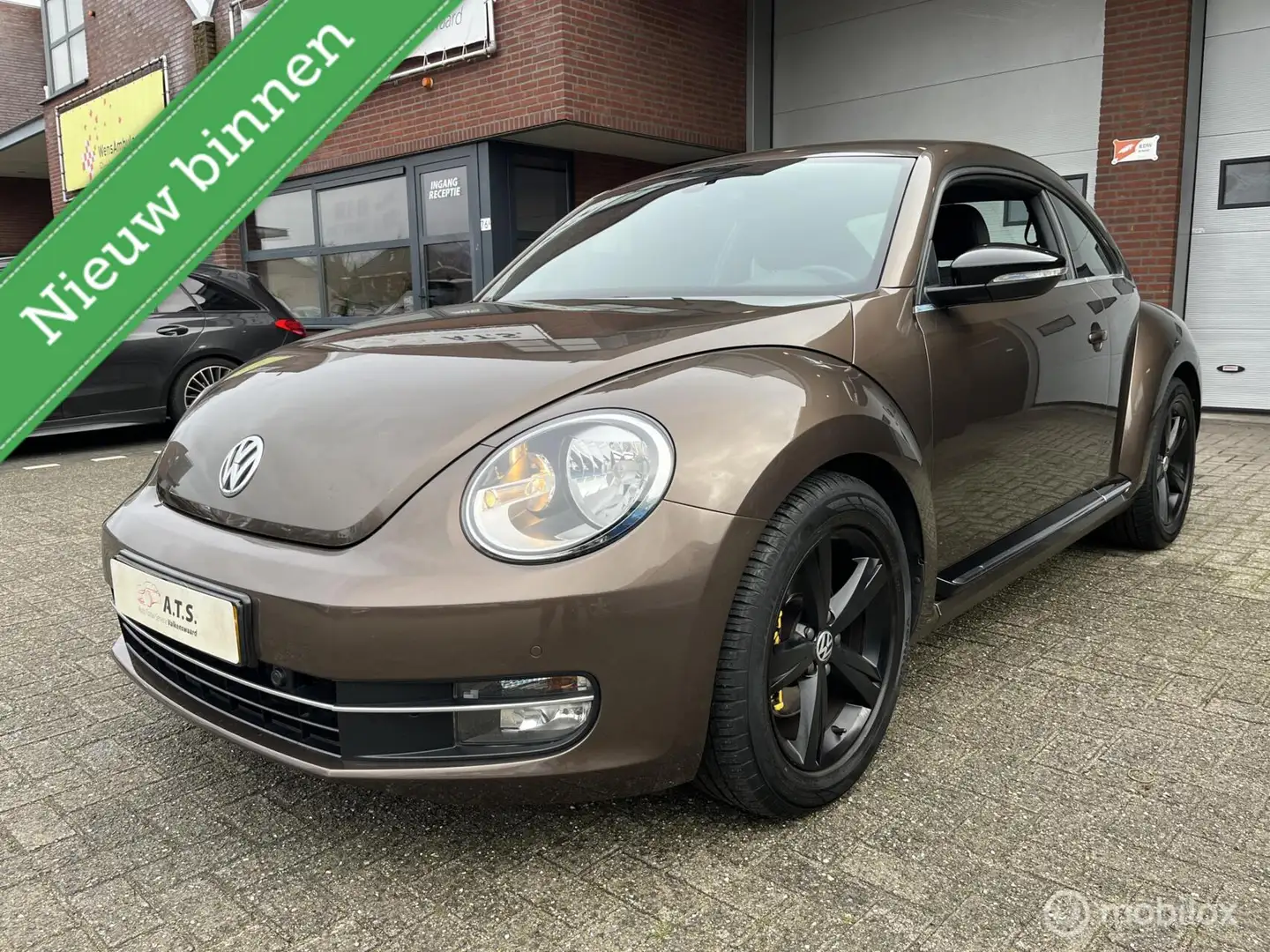 Volkswagen Beetle 2.0 TSI Sport 200PK DSG CLIMA*PDC*CRUISE* Bruin - 1