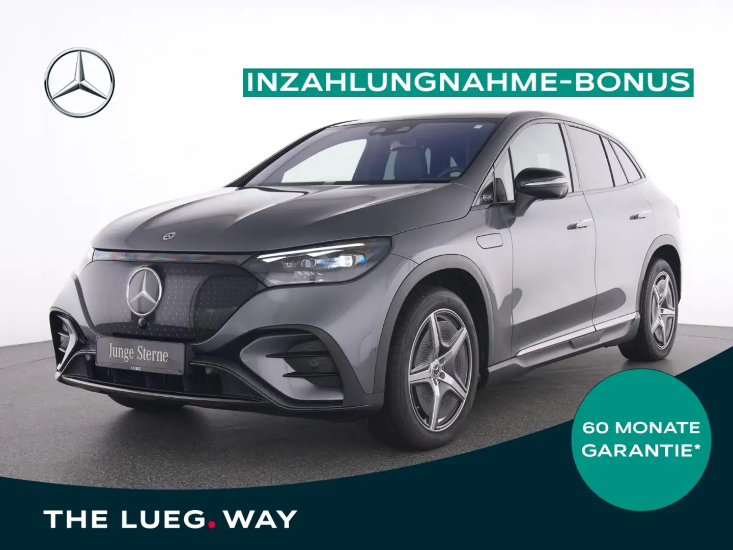 Mercedes-Benz EQE SUV EQE 300 SUV AMG+Pano+DLight+HUD+KeyG+HALen+Night Grau - 1