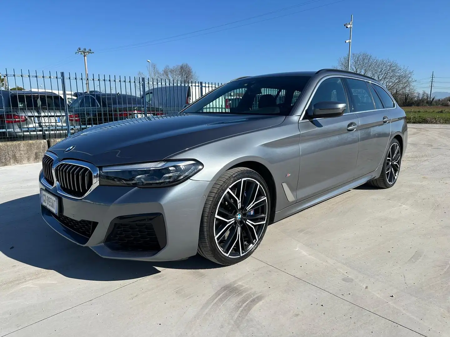 BMW 540 540d Touring mhev 48V xdrive Msport auto -GD893AT Argento - 2