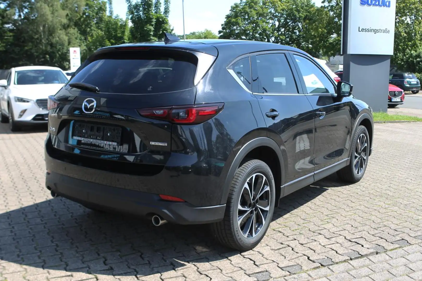 Mazda CX-5 SKYACTIV-G 194 Aut. EXCLUSIVE LEDER-S COM-B Schwarz - 2