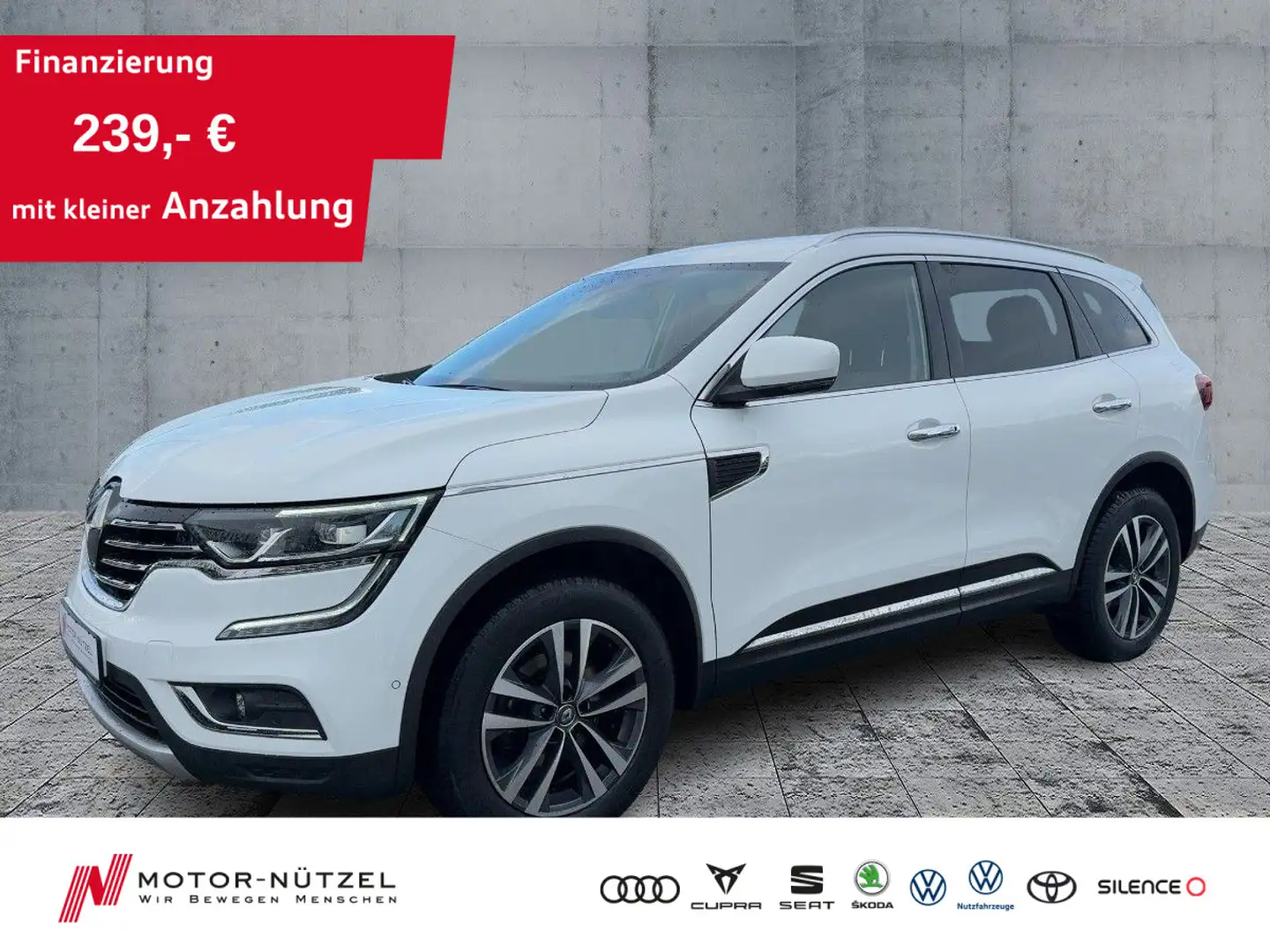 Renault Koleos 2.0 dCi 4x4 ENERGY INTENS LED+NAV+RFK+GRA Weiß - 1