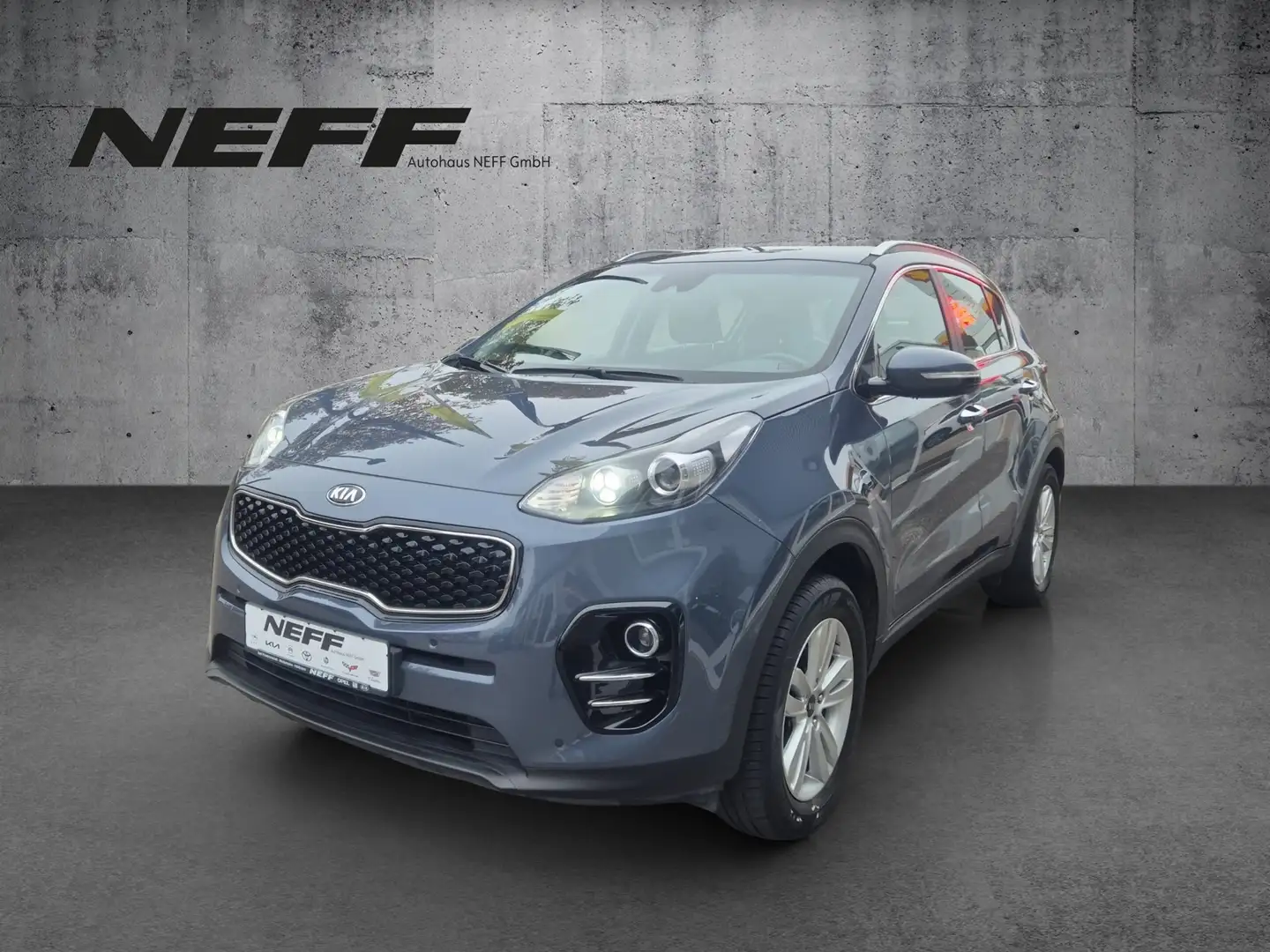Kia Sportage 1.6 GDI Vision Navi+SHZ+2xKlima+4xSHZ Niebieski - 2
