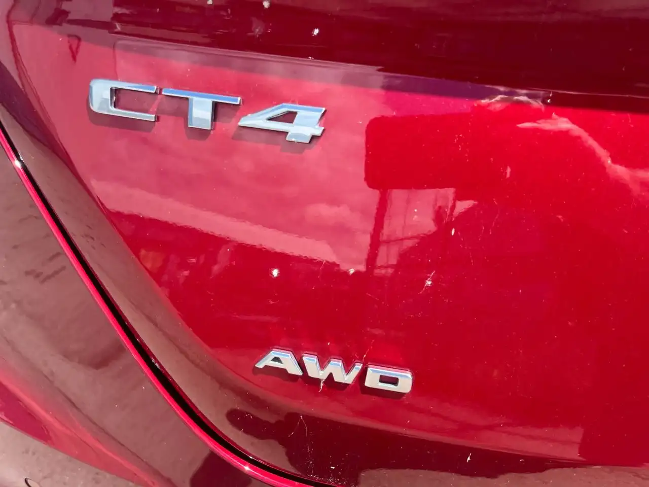 Cadillac CT4 снимка Cadillac CT4