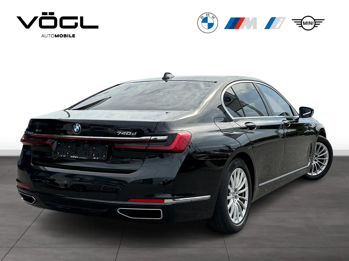 BMW 740 d xDrive Limousine Head-Up Pure Excellence Night V Noir - 2