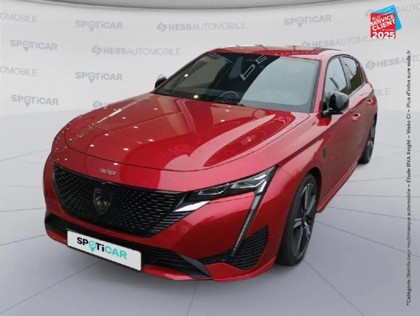 Peugeot 308 1.2 PureTech 130ch S\u0026S GT EAT8 Rouge - 1