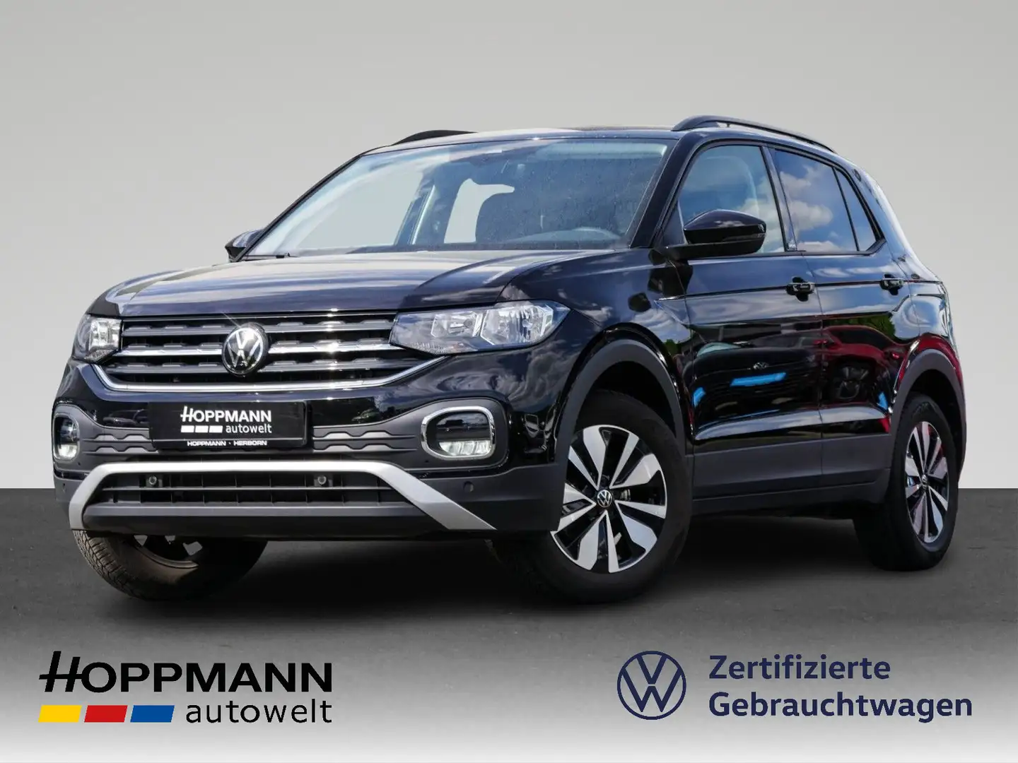 Volkswagen T-Cross 1.0 TSI MOVE Navi App-Connect Schwarz - 1