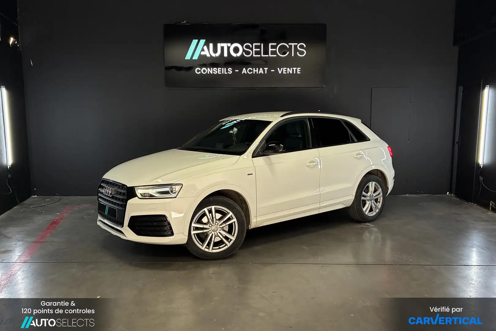 Audi Q3 S-LINE QUATTRO 2.0 TDI 184cv - S-Tronic | Carverti Blanc - 1
