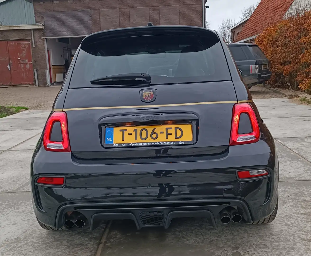 Fiat 500 Abarth 1.4 T-Jet Ab. Tur 70 Negro - 2