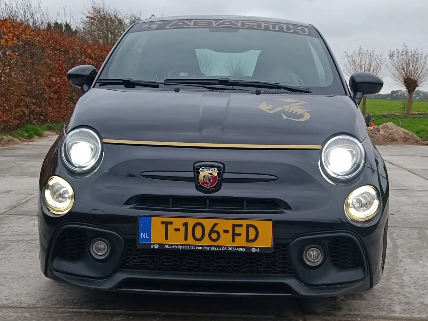 Fiat 500 Abarth 1.4 T-Jet Ab. Tur 70 Negro - 1