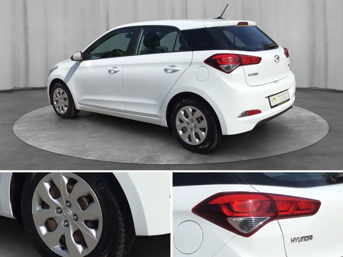 Hyundai i20 1.2 Classic Weiß - 2